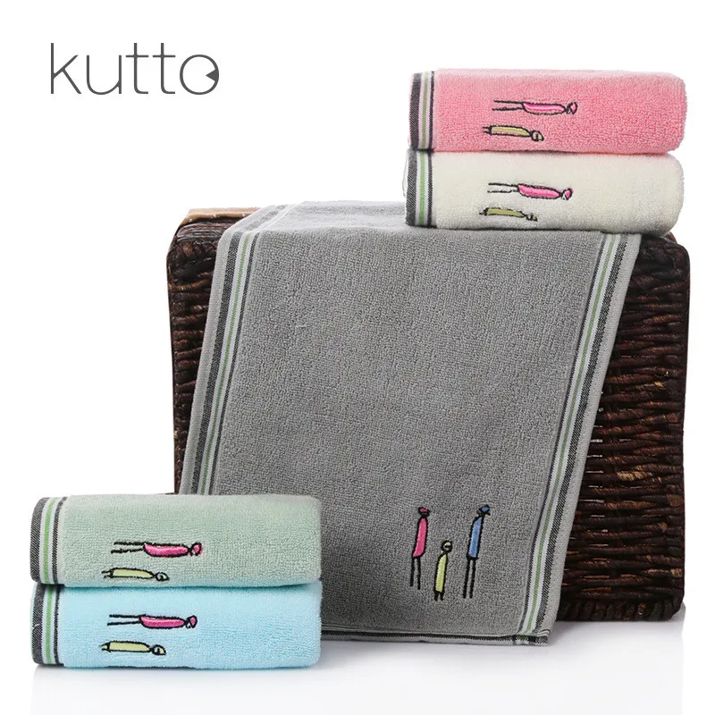 25*50cm Family Face Towel Cotton Super Soft Absorbent Quick Dry High Quality Bathing Swimming Drying SPA | Дом и сад
