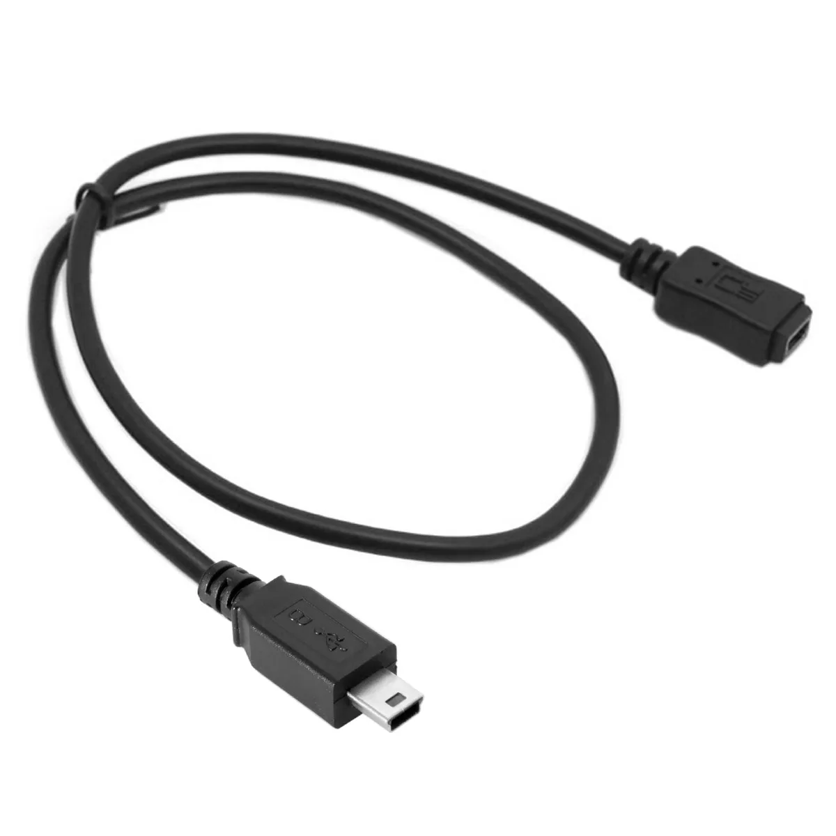 

CYDZ Jimier Mini USB к USB 2,0 кабель 5-контактный штекер-гнездо высокоскоростной Удлинительный Кабель-адаптер Шнур 50 см 150 см