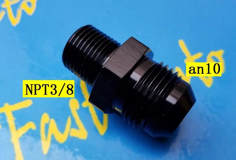 Мужской npt3/8 3/8NPT ДНЯО 3/8 до 10AN AN10 10 Мужской адаптер штуцер шланга
