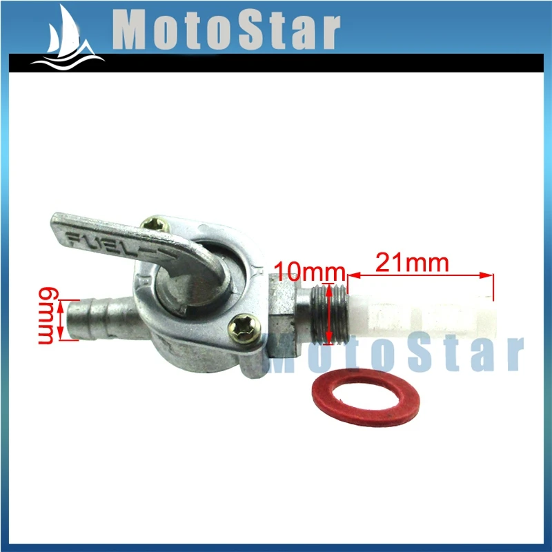 Газовый топливный бак переключатель клапан Petcock кран для 2-х тактный 49cc 50cc 60cc 66cc 80cc