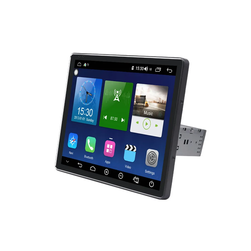 

9.7" Single Din Auto Radio Android 8.1 4GB 64GB GPS Wifi Built in 4G Module DSP Wireless Bluetooth Carplay Rear View Camera