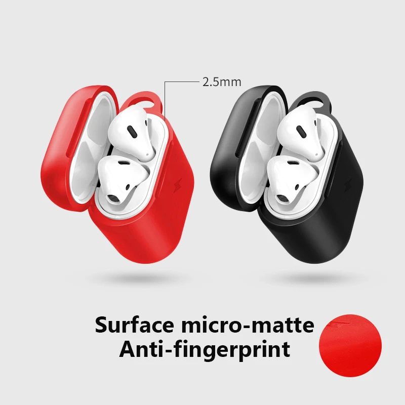 Чехол Suntaiho для Airpods беспроводное зарядное устройство Qi Apple airpods чехол наушников с