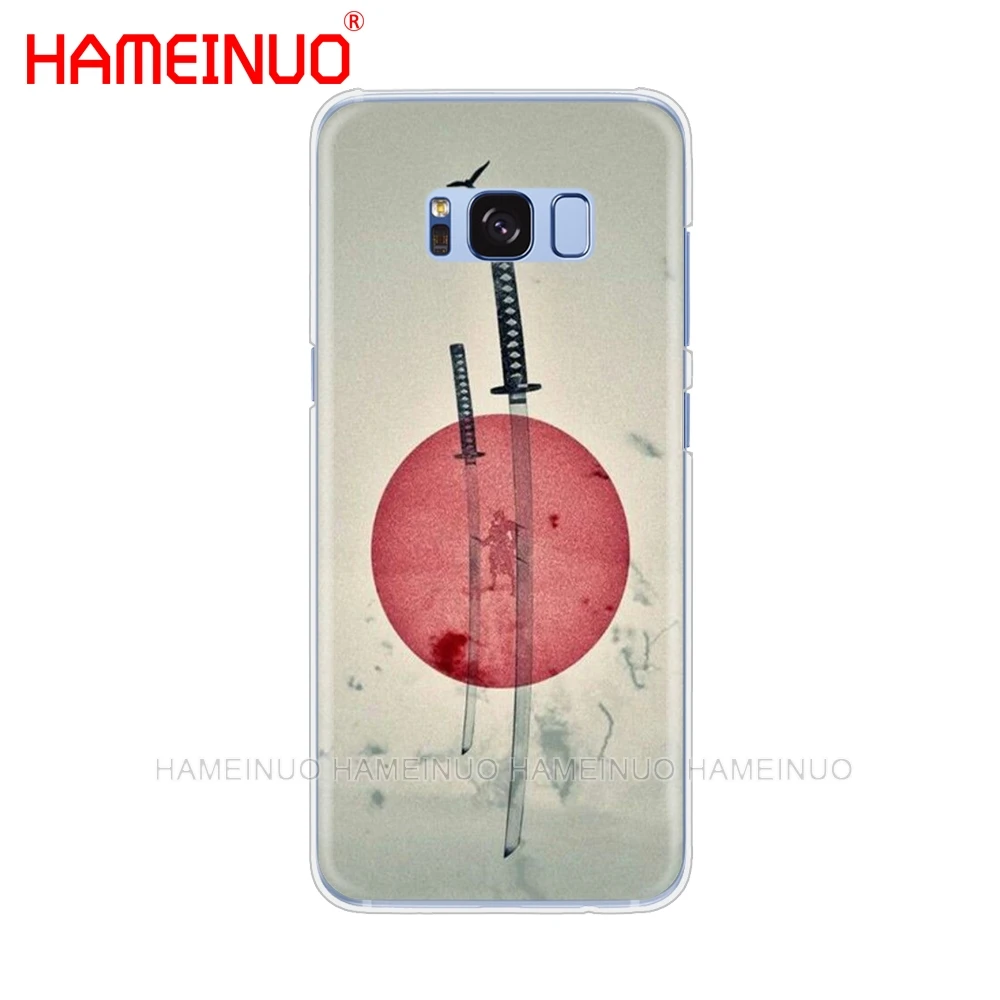 HAMEINUO Япония самурайский ниндзя чехол для мобильного телефона Samsung Galaxy S9 S7 edge PLUS S8