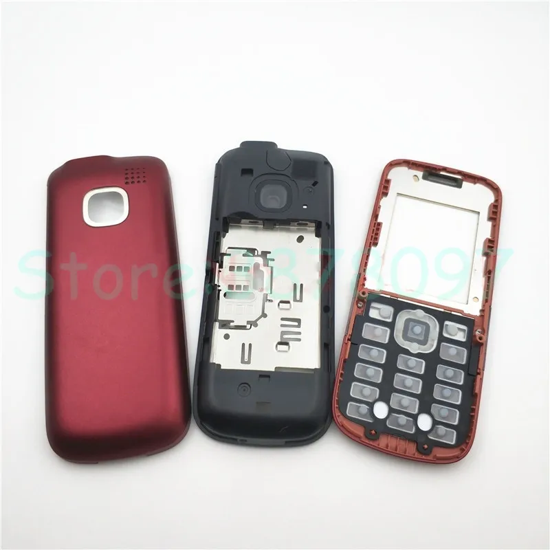 Новый корпус для Nokia C2 полный мобильный телефон крышка аккумулятора дверная рама