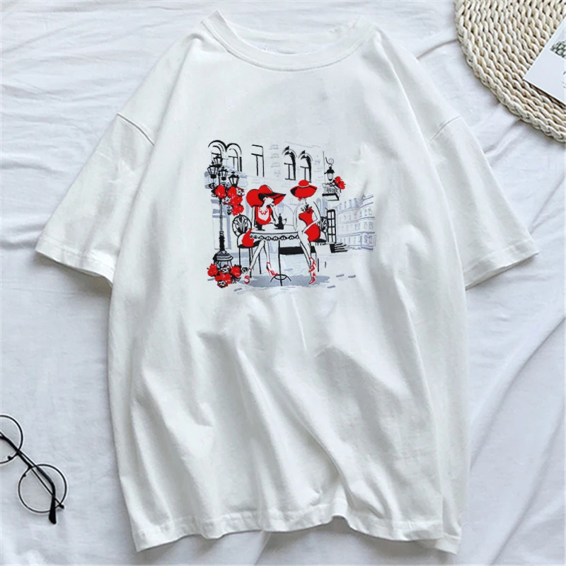 2019 новая футболка женская хлопковая Футболка Harajuku эстетика уличная мода для