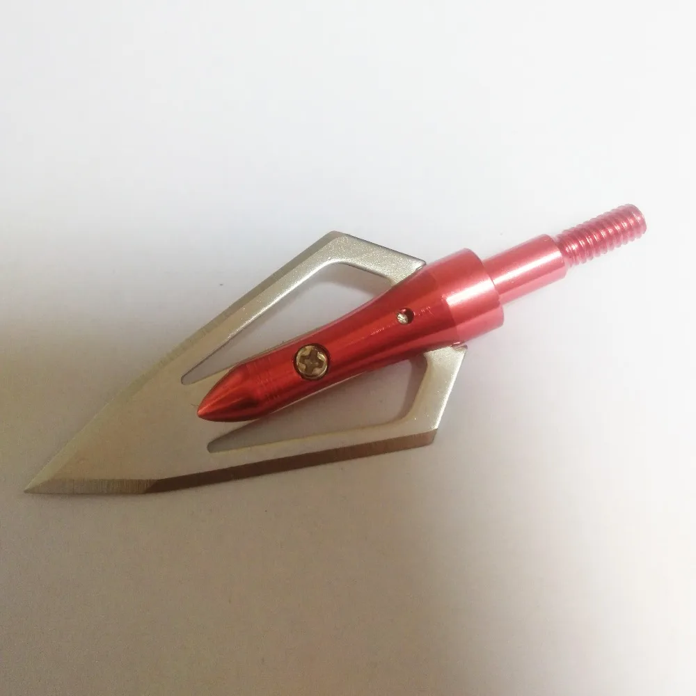 Были ли два лезвия наконечники стрел для стрельбы из лука 100 зерна блочного Лука 12