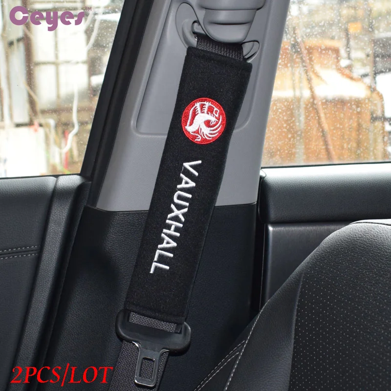 

Auto Car-Styling Seat Belt Cover Fit For Opel Astra Zafira Vauxhall Vectra Omega 2 3 Buttons Remote Accessories Car Styling 2pcs