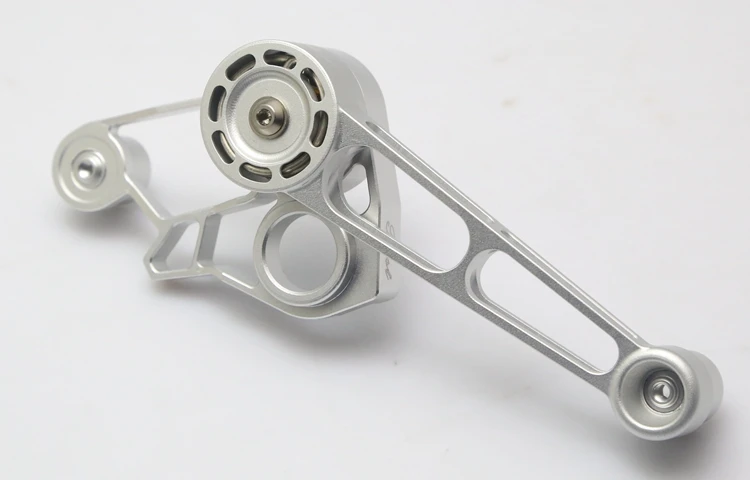 Легкий ЧПУ цепи комплект натяжителя 1/2/3/6 скоростей для brompton - Цвет: silver