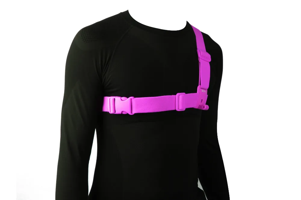 Эластичный нагрудный ремень крепление для Insta360 ONE R Gopro Hero 4 5 6 7 черный серебристый