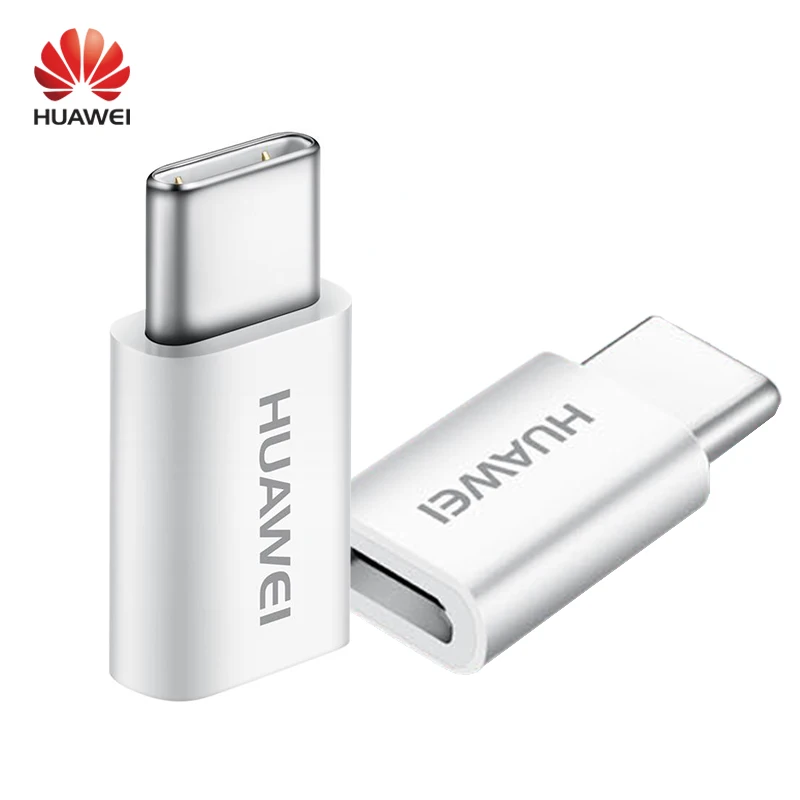 Оригинальный кабель переходник HUAWEI Micro USB to Type C для honor 8 9 V8 P9 P10 Plus mate 10 20