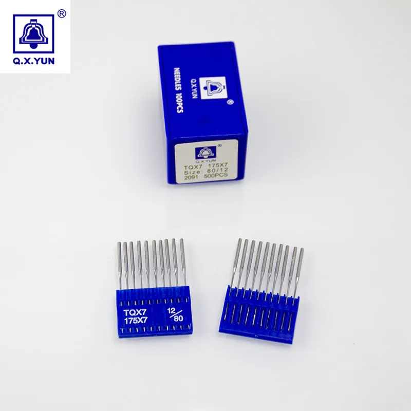 100 шт. швейные иглы TQX7 TQ7 175X7 80/12 # QXYUN аксессуары для промышленных швейных машин|sewing