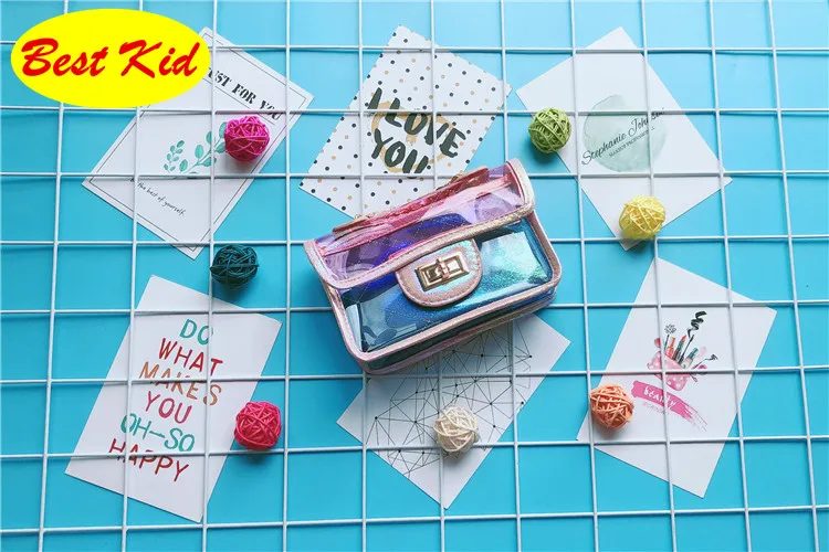 BestKid сумки! Новинка года; стильные летние детские маленькие сумки для покупок; мини-кошелек для девочек; новые детские сумки; кошельки; SMT076 - Color: Pink