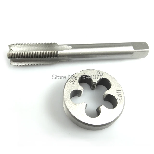 

Brand New High Quality 5/8-24 Right Hand Tap and Die 1 set