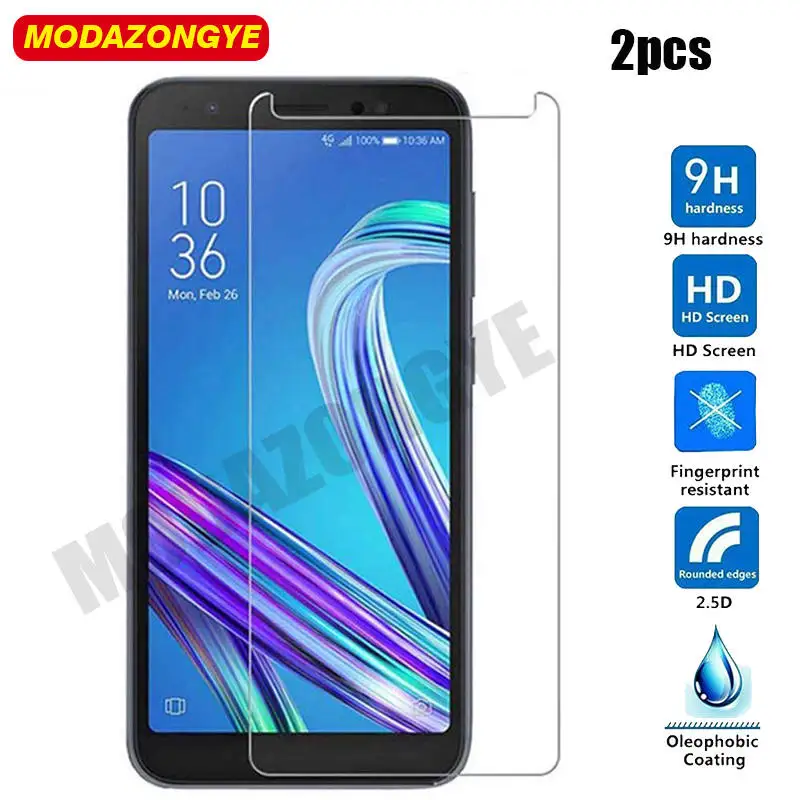 2 шт закаленное стекло для Asus Zenfone Lite L1 G553KL, Защитное стекло для экрана Asus Zenfone Lite L1 G553KL G553 KL, защитная пленка