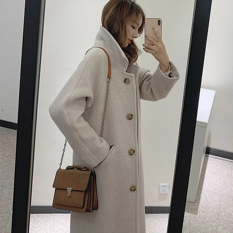 

Cheap wholesale 2019 new Autumn Winter Hot selling women's fashion casual Overcoat XC110