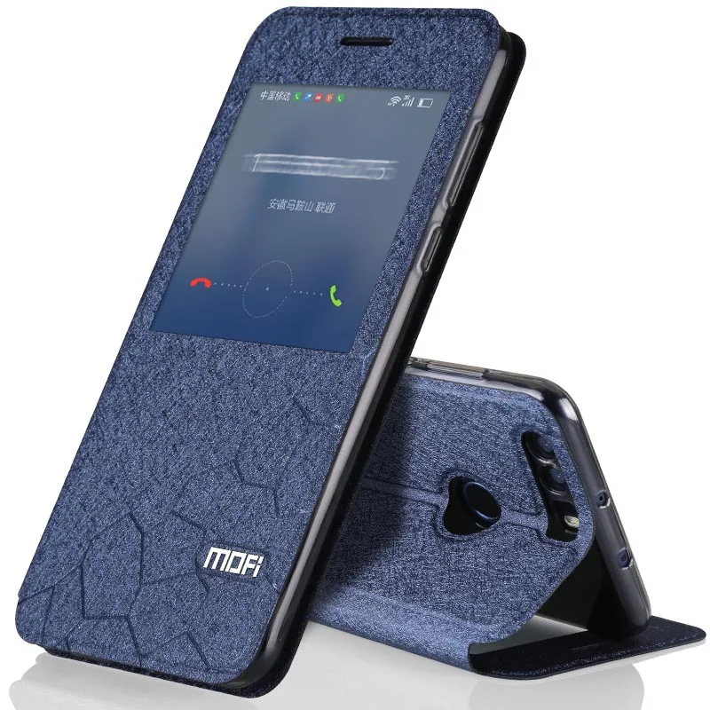 flip case for Huawei honor 8 case leather smart cover original honor 8 cover silicon ultra thin auto wake up sleep case slim men