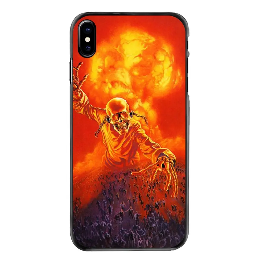 For Huawei P7 P8 P9 P10 Lite Plus 2017 2016 Honor 5C 6 4X 5X Mate 8 7 9 megadeth rust in peace Band Skull Poster Phone Skin Case |