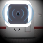 Ночсветильник Z10 с датчиком освесветильник ности, миниатюрный, с вилкой европейского и американского стандарта, квадратный, для спальни, Романтический, красочный