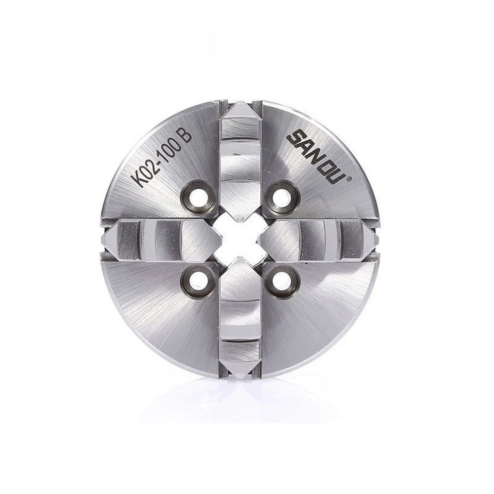 K02-100 50 мм Мини 4 Челюсти CNC сверлильный фрезерный станок Реверсивный