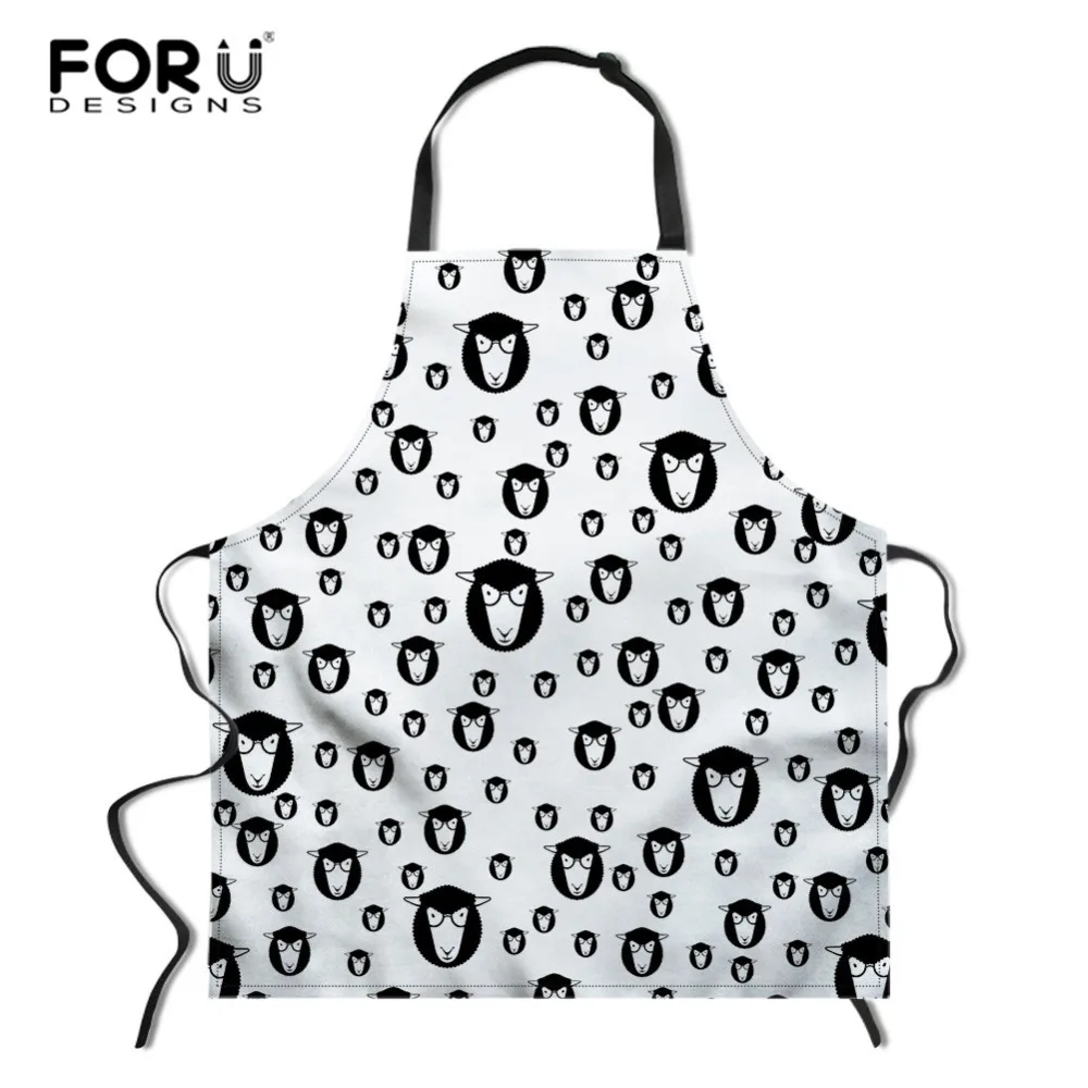 FORUDESIGNS 1 шт. Женский фартук Avental для кухни ресторана приготовления пищи