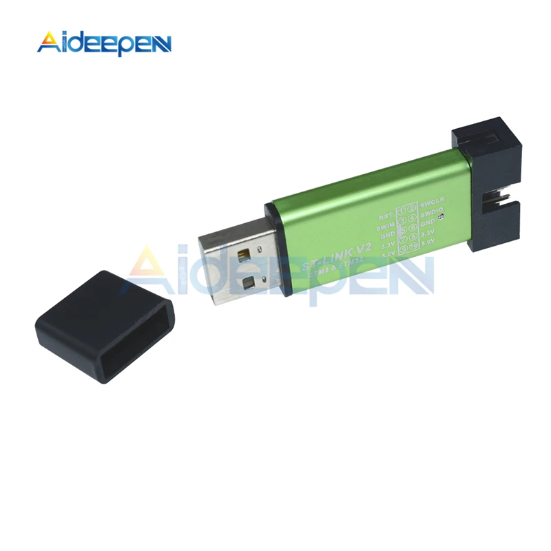 1 шт. ST LINK Stlink Link V2 Mini STM8 STM32 симулятор загрузки программатор программирования с