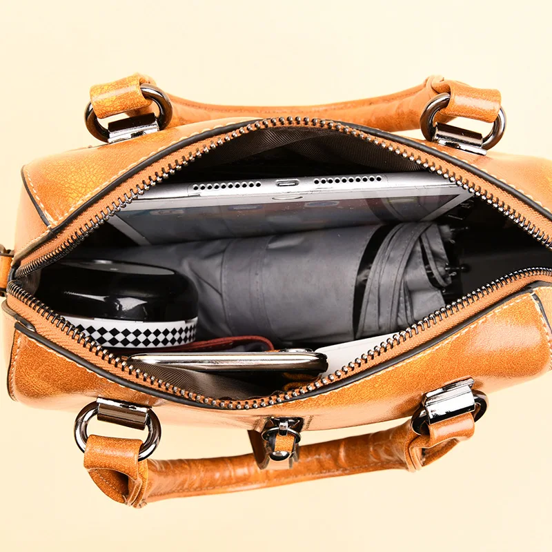 

Women Leather Handbags Designer High Quality Women Messenger Bags Luxury Handbag Ladies Shoulder Bags for Women Travel Tote Bags