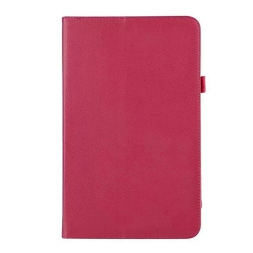 rose red Для samsung Galaxy Tab A6 10,1 дюймов() T580 T585 чехол из искусственной кожи чехол подставка умный чехол для samsung Galaxy Tab A6 10,1 чехол - Цвет: rose red