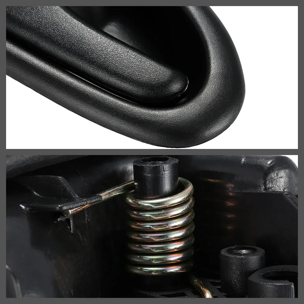 Ручка для внутренней двери автомобиля левая черная ручка дверной ручки Renault Clio