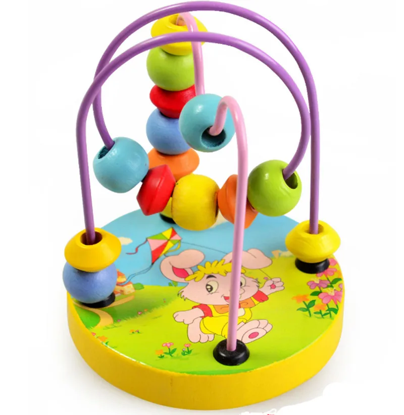 Обучающая игрушка для детей раннего возраста разноцветные деревянные игрушки