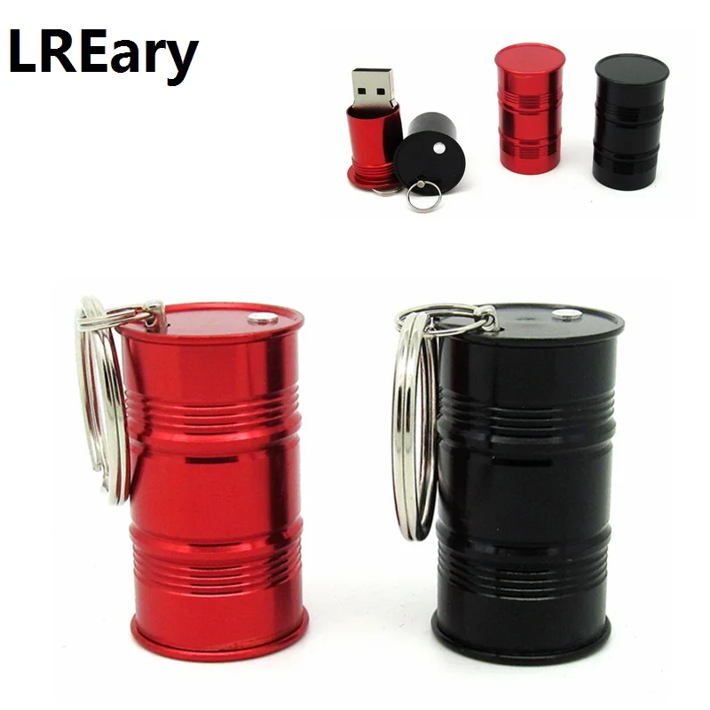 Новый дизайн мини цилиндрическая металлическая usb флэш накопитель масло