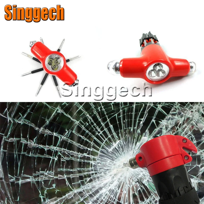 Car Multifunctional Safty Hammer For Opel Astra H J G Insignia Mokka Corsa D Vectra C Zafira Meriva Seat Leon Ibiza Altea | Автомобили и