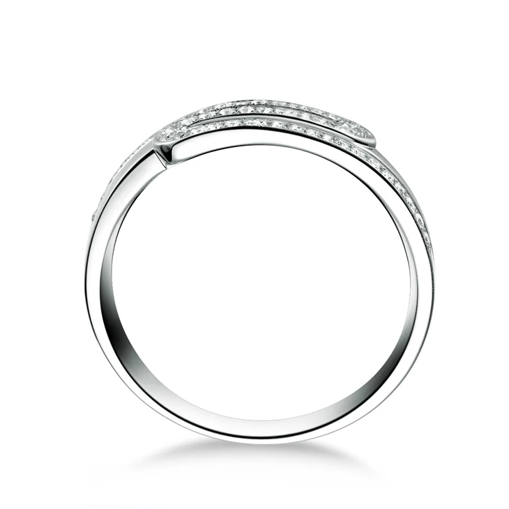 Женское кольцо из белого золота 100% карата 0 20 карата|natural diamond|fine jewelrygold natural |