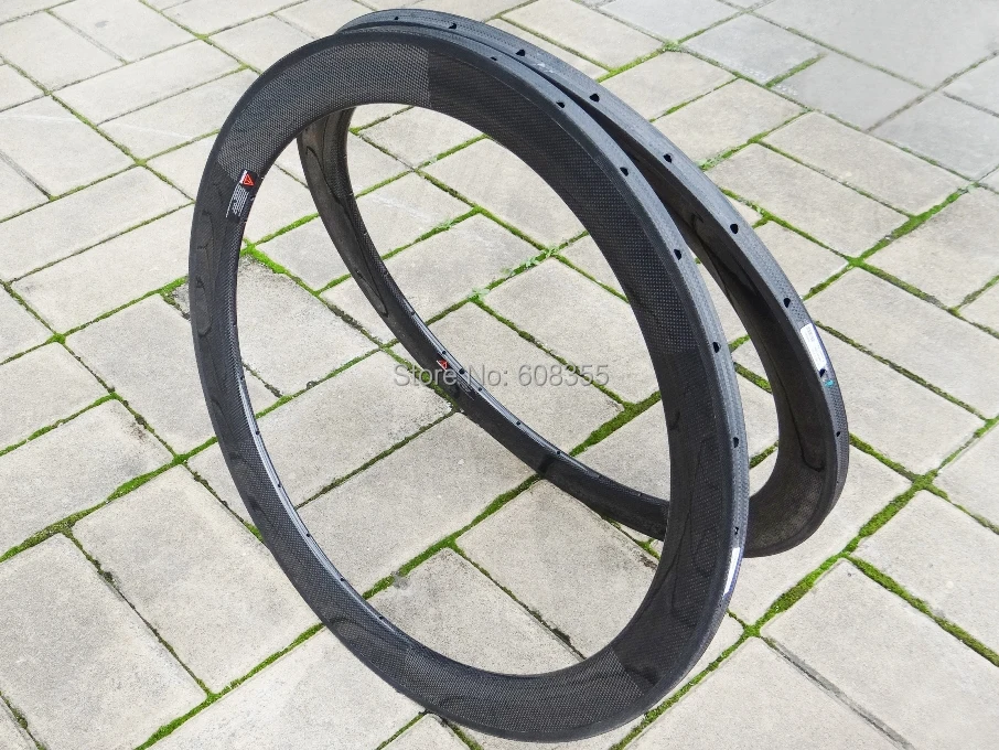 FLX RIM T06: углеродный глянцевый велосипедный дорожный велосипед 700c трубчатый обод