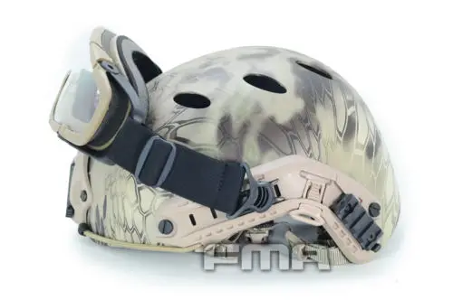 FMA для пейнтбола защитные очки SI-Ballistic-Goggle для шлема черный/Пустынный TB423/TB424
