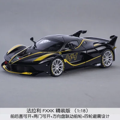 Bburago 1:18 Ferrari 458 модель автомобиля 1 18 имитация сплава оригинальная Rafa модель спортивного автомобиля супер модель автомобиля для бега подарок - Цвет: 5