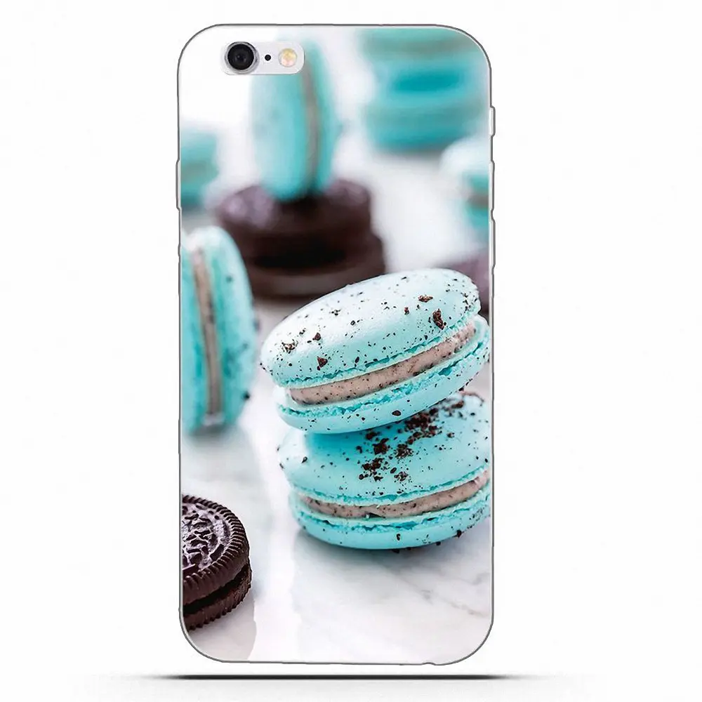 Soft Capa Cover Case Food Dessert Sweet Macaroons For Xiaomi Mi6 Mi 6 A1 Max Mix 2 5X 6X Redmi Note 5 5A 4X 4A A4 4 3 Plus Pro | Мобильные