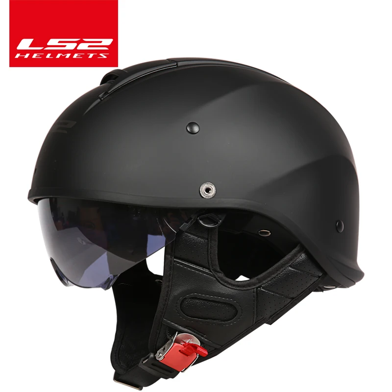 LS2 Всемирный магазин LS2 OF590 moto rcycle шлем с солнцезащитным козырьком пол уход за кожей лица Винтаж moto шлем DOT Сертификация