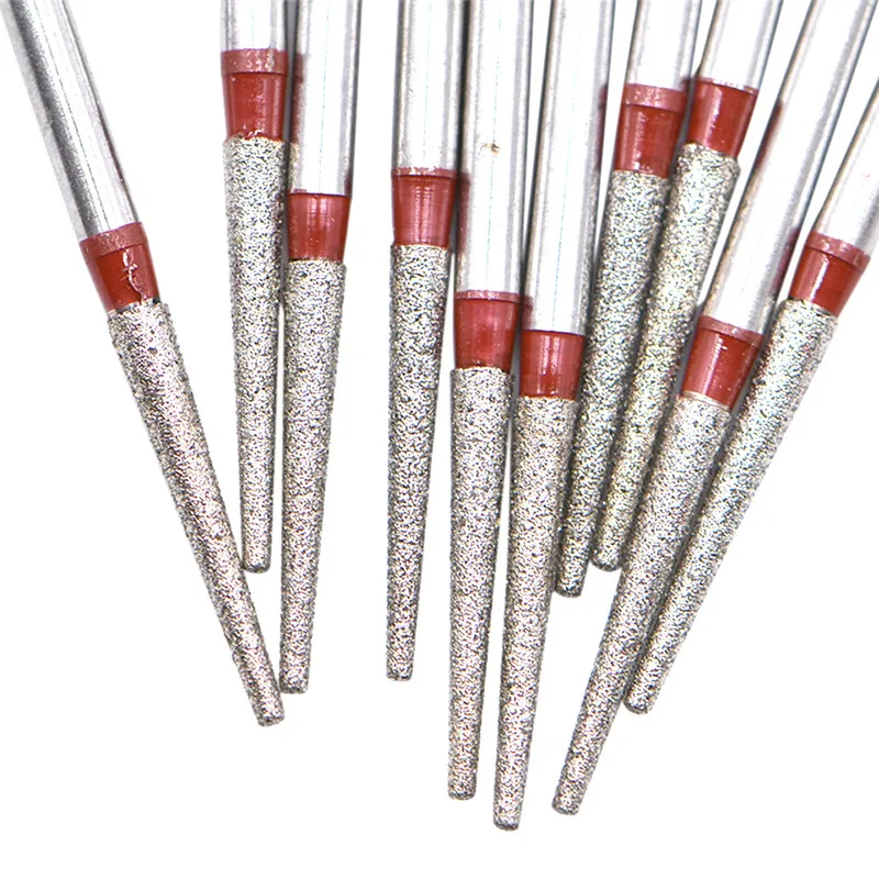 100 pcs Dental Diamond Burs 1.6mm High Speed drills Polishing Tooth Preparation bur Handpiece Turbine | Красота и здоровье
