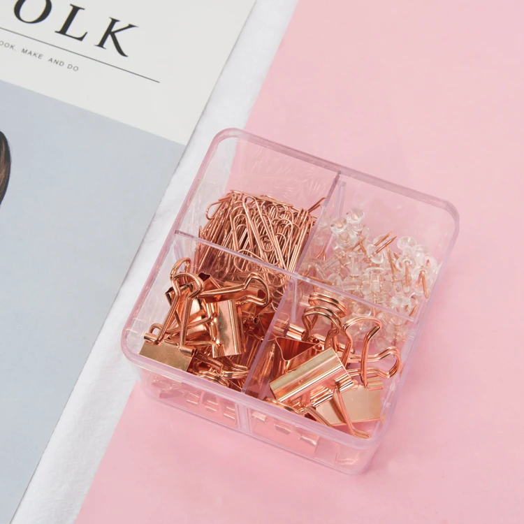 Роскошный набор зажимов для переплета 171 шт./кор. нажимная карта фиксаторы цвета