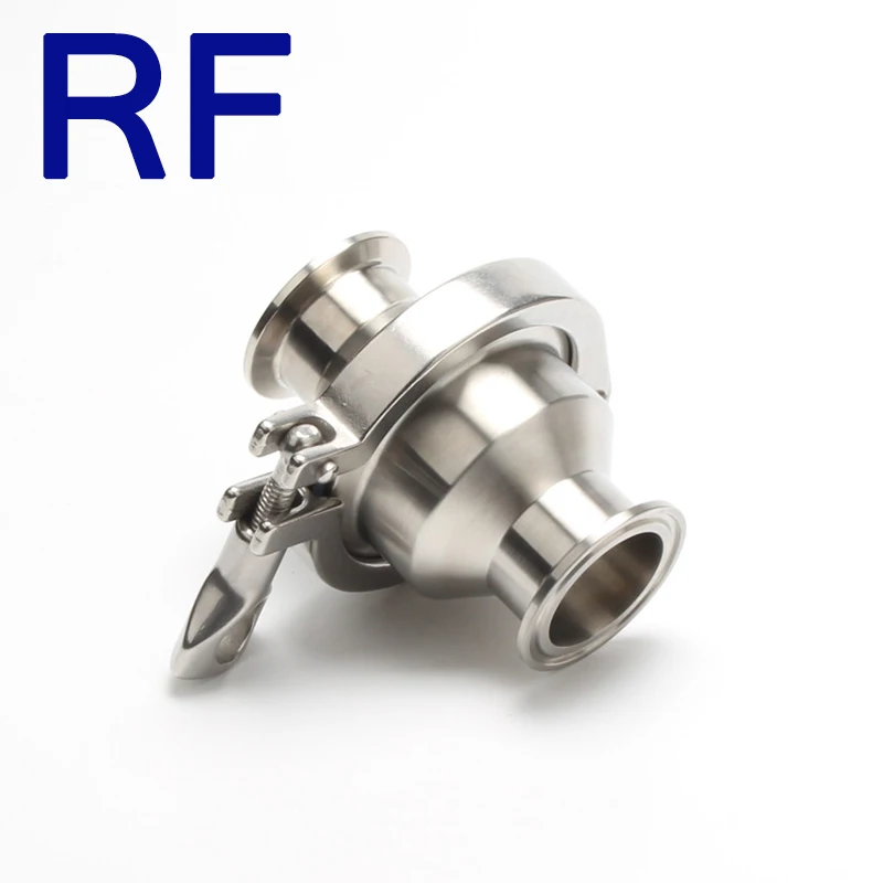 RF 1,", 2" 3A SS304 санитарный обратный клапан из нержавеющей стали Tri Clamp Ferrule Тип для домашнего пивоварения молочного пива