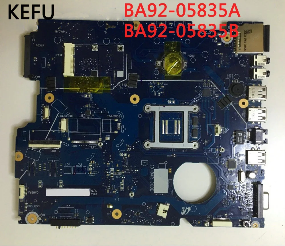Kefu BA92-05835A BA92-05835B BA41-01106A для samsung R719 R519 Материнская плата ноутбука лучшее качество и гарантия 60 дней