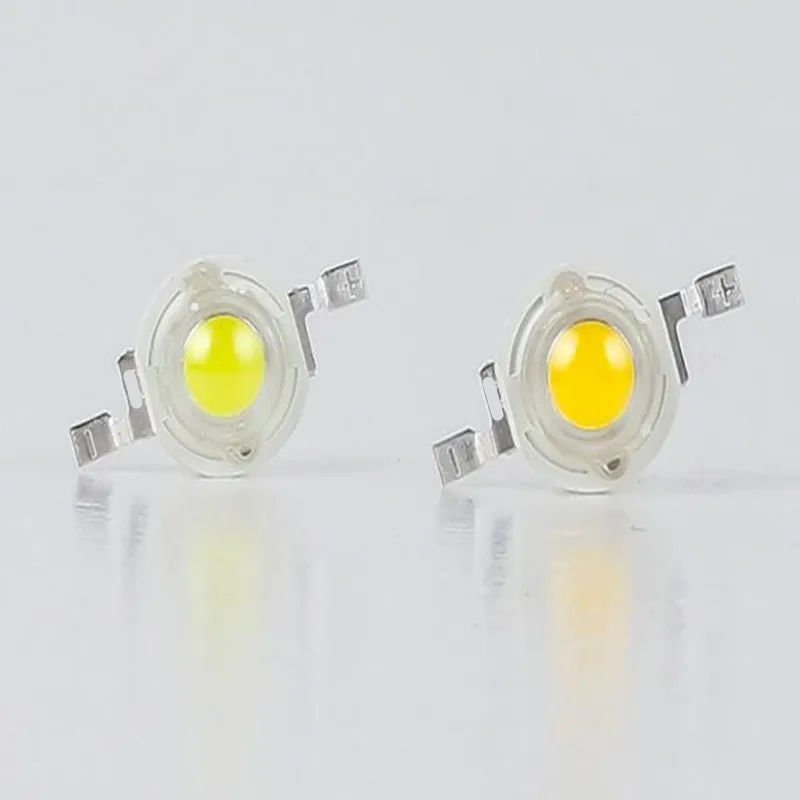 

1W LED beads High power Lamp bulb chip cool cold white 10000k 20000k 30000k 100-120LM 30mil genesis Chip Free shipping 100pcs