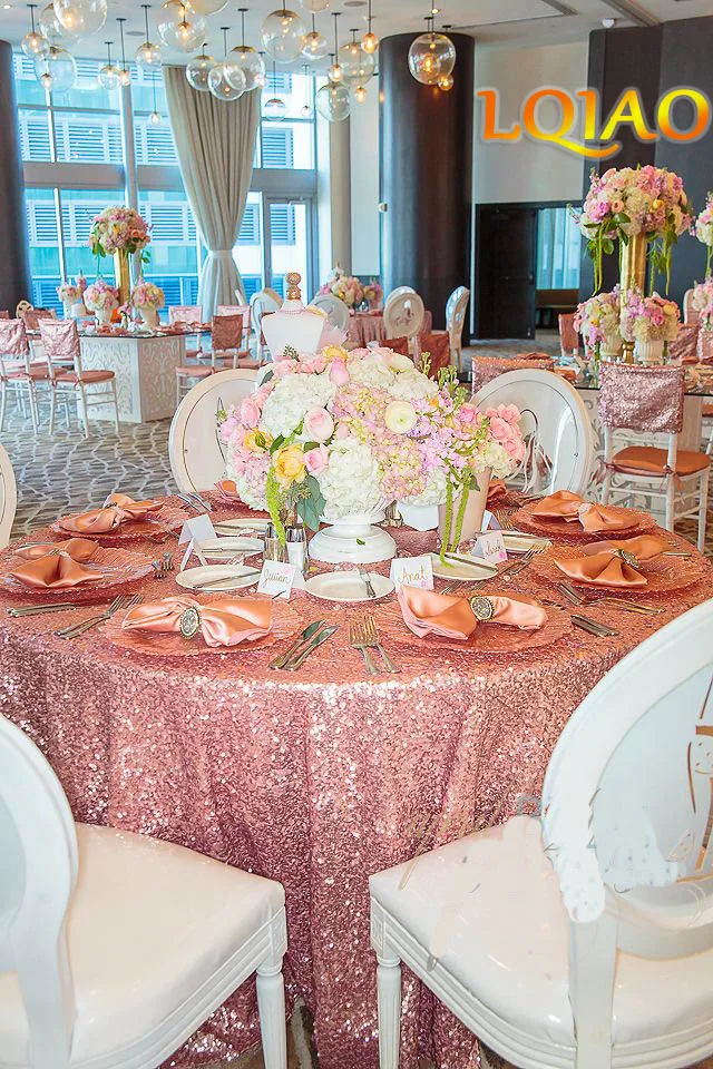 Оптовая продажа с фабрики 10 шт. свадебные декоративные розовые золотые блестящие