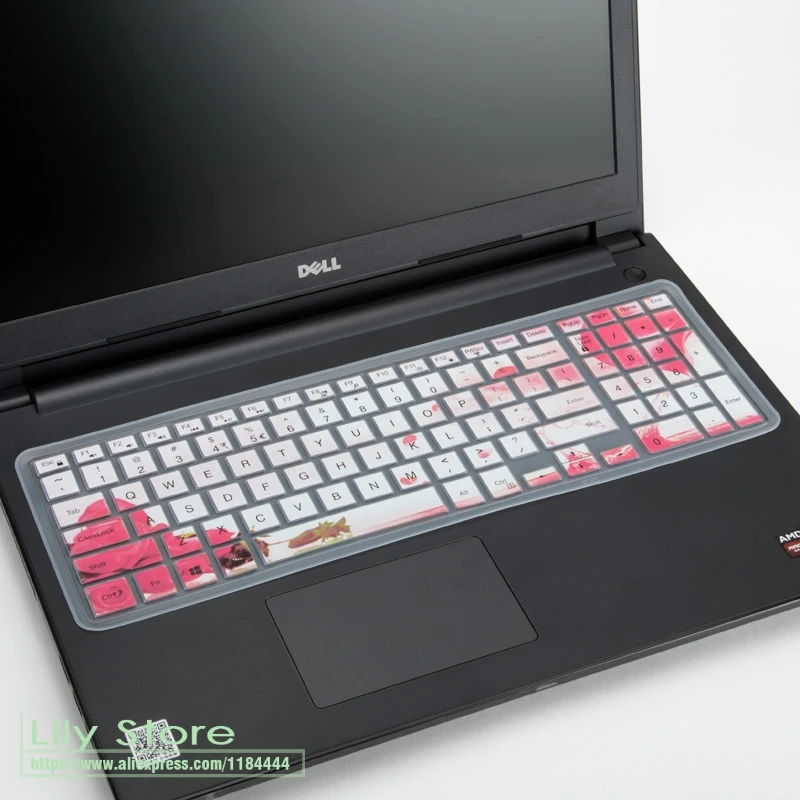 Защитная крышка для клавиатуры ноутбука 15 6 дюйма Dell Inspiron 7000 Gaming 7510 7559 7577 7567 7537 7557