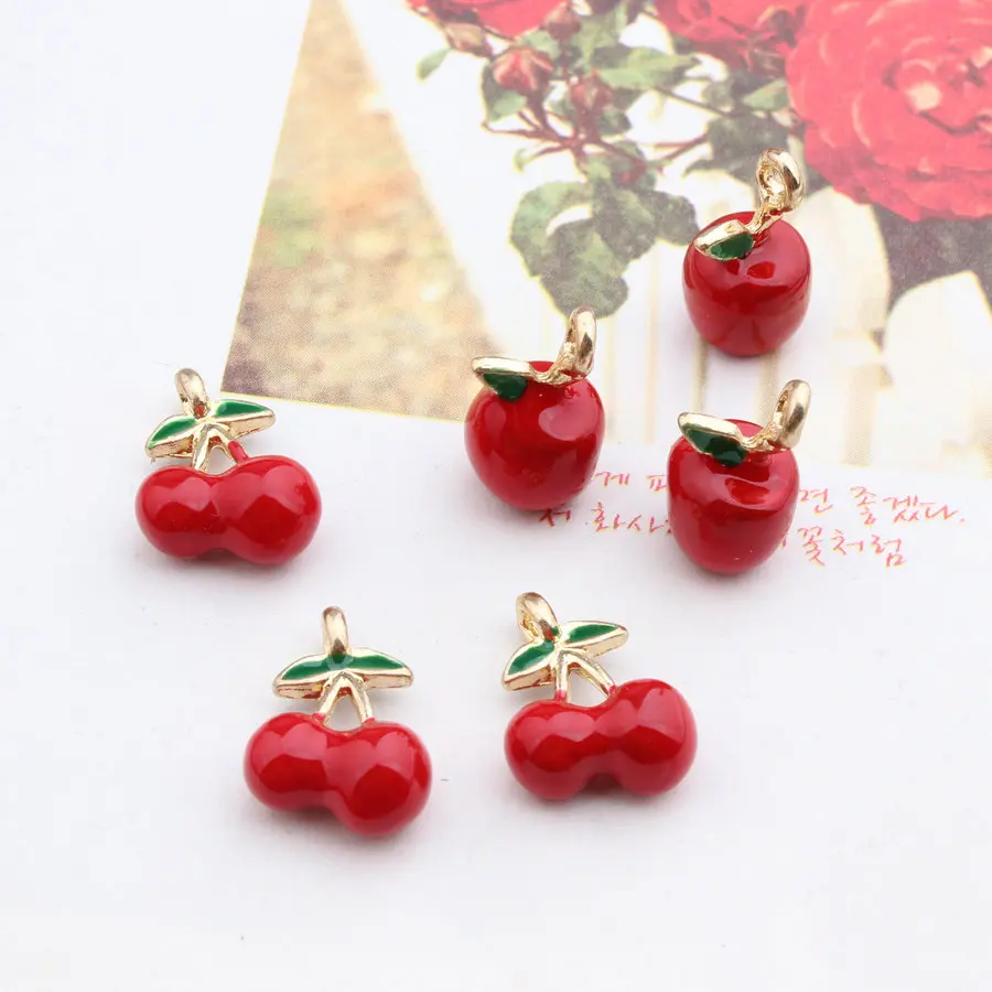 50 шт. подвеска в виде фруктов|red apple|apple pendantcharm fruit |
