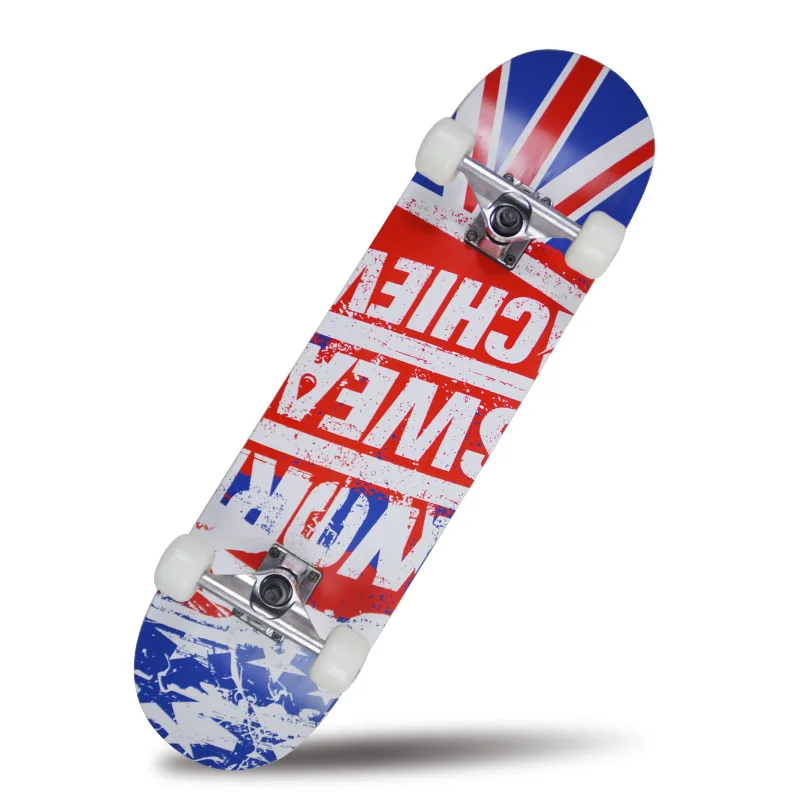 Двойной скейтборд новинка 2019 Северо-Восточный кленовый четырехколесный уличный