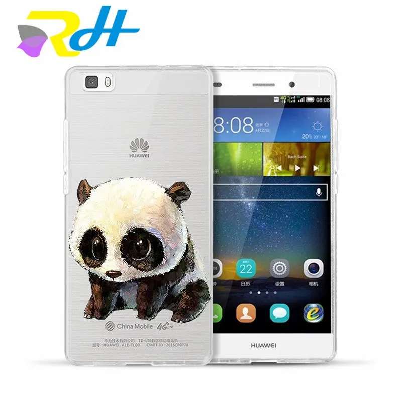 Для funda Huawei P10 чехол наклейка панда серия для P9 lite Чехлы Мода Lite Plus Coque Etui |