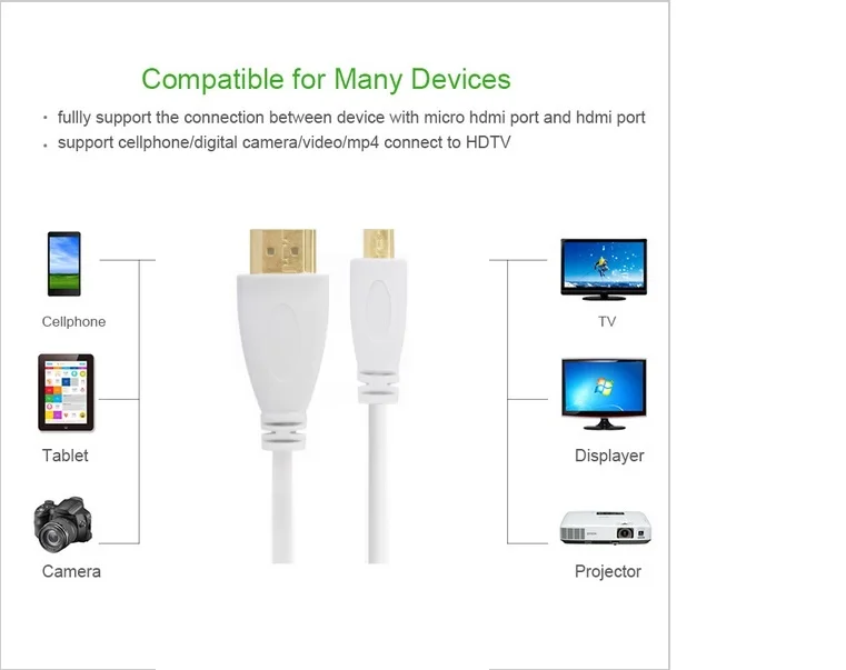 30 см 50 1 м 5 3 М V1.4 кабель MicroHDMI 1080p 1440p для HDTV PS3 XBOX 3D LCD XC1164|micro hdmi to|micro to hdmimicro |