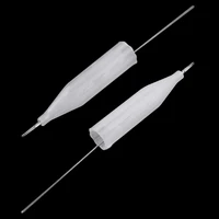 tattoo tips and needles kit 5rl 50pcs sterilized permanent makeup eyebrow lip eyeliner microblading for power supply machine pen