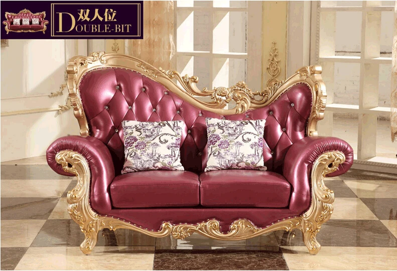 Королевский стиль мебель роскошный классический Европейский диван набор 0409 |